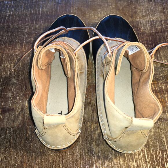 Sorel Out N About Plus Duck Rain Boot Bootie Womens 7.5 Waterproof Tan Gorpcore - Picture 9 of 12